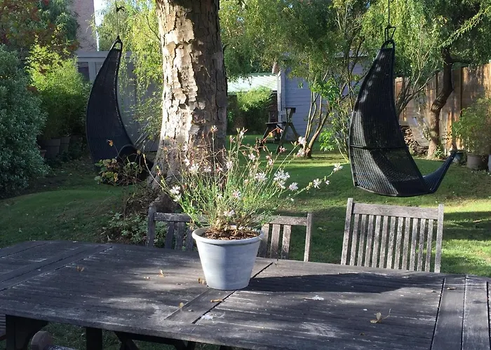 Séjour chez l'habitant Petit Cocon Lillois:cheminée&jardin *