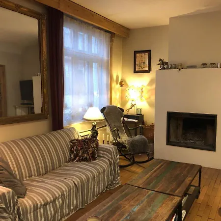 Petit Cocon Lillois:cheminee & Jardin